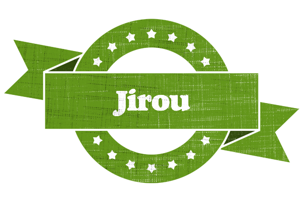 Jirou natural logo