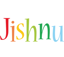 Jishnu birthday logo