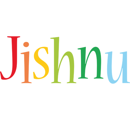 Jishnu birthday logo