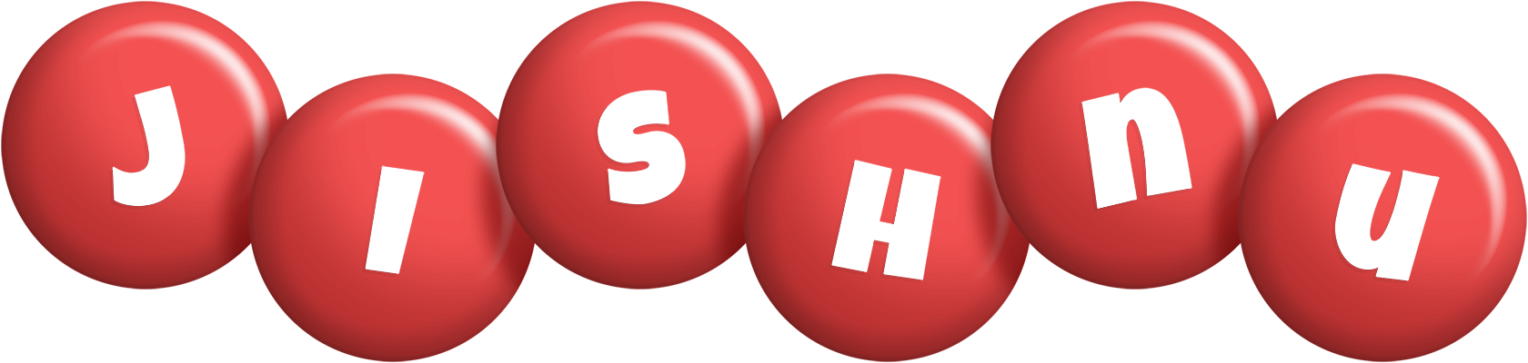 Jishnu candy-red logo
