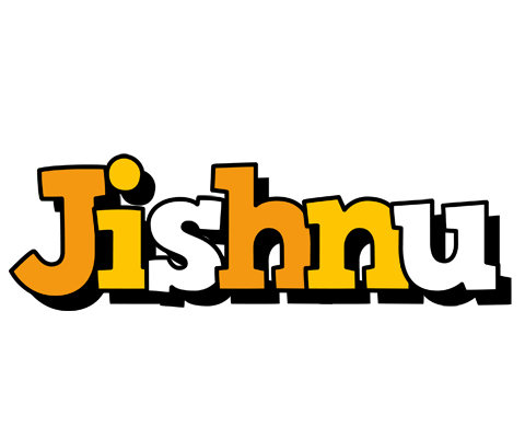 Jishnu cartoon logo