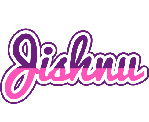 Jishnu cheerful logo