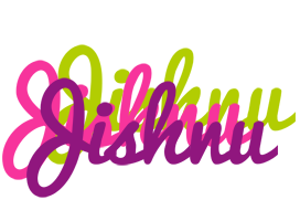 Jishnu flowers logo