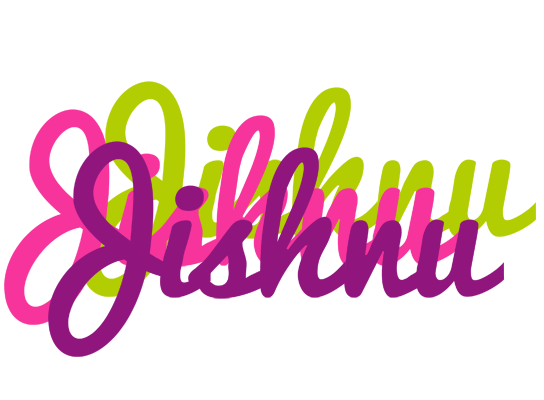 Jishnu flowers logo