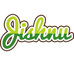 Jishnu golfing logo