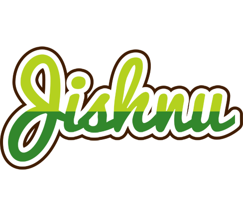 Jishnu golfing logo