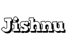 Jishnu snowing logo