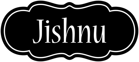 Jishnu welcome logo