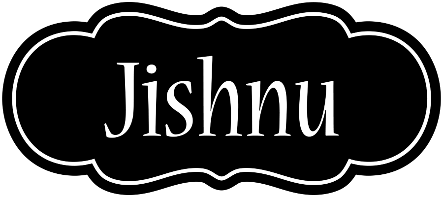 Jishnu welcome logo