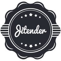 Jitender badge logo