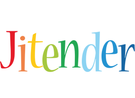 Jitender birthday logo