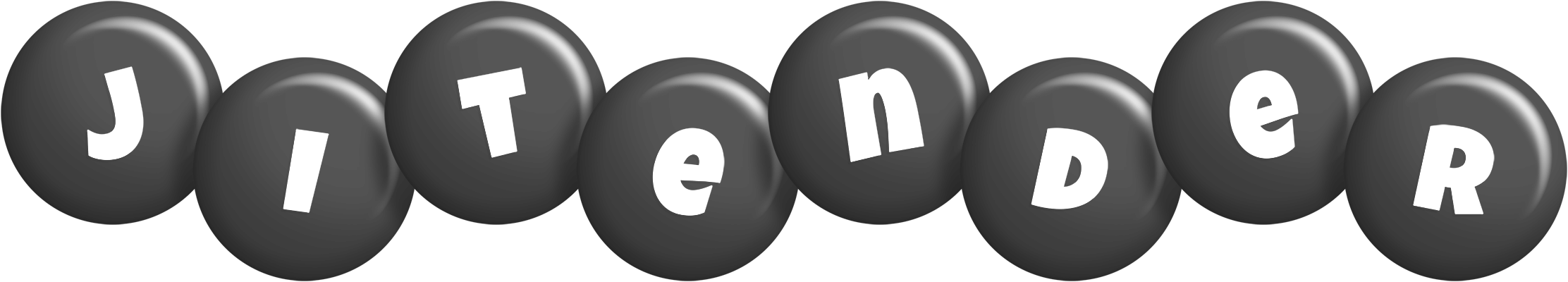 Jitender candy-black logo