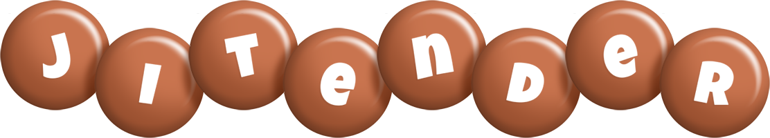 Jitender candy-brown logo