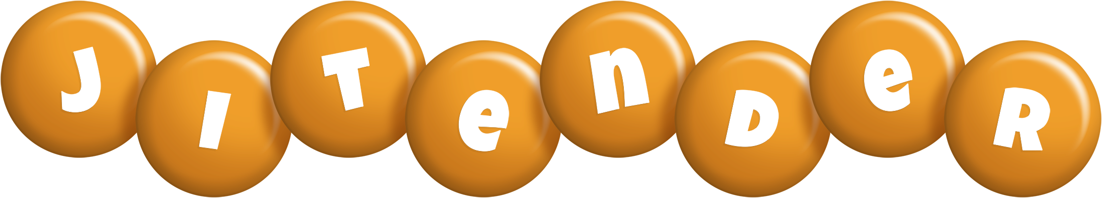 Jitender candy-orange logo