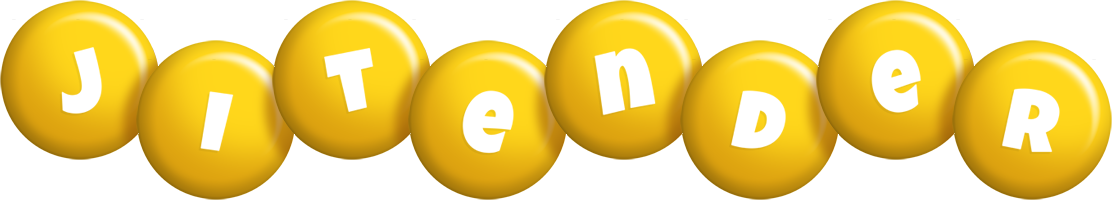 Jitender candy-yellow logo