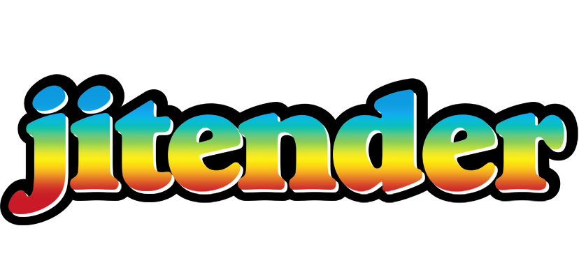 Jitender color logo