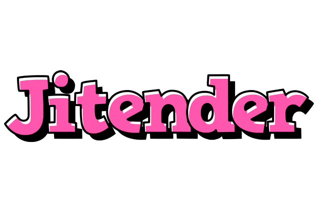 Jitender girlish logo