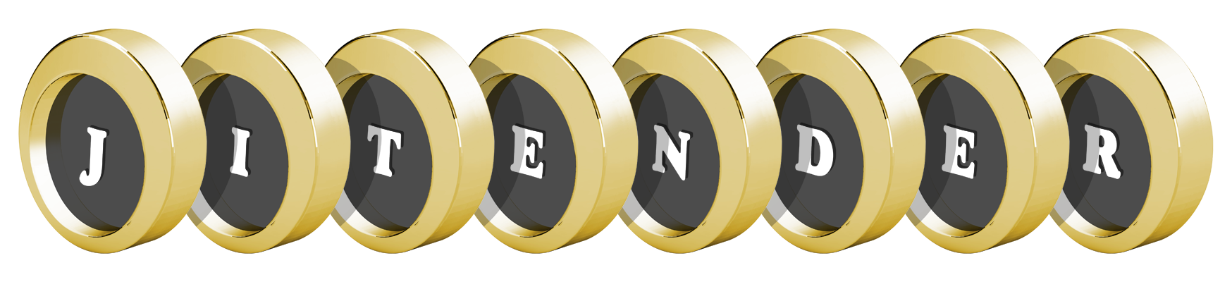 Jitender gold logo