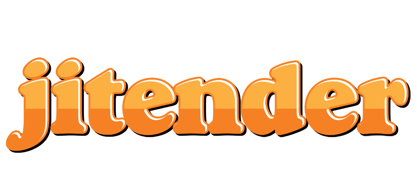Jitender orange logo