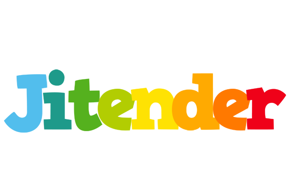 Jitender rainbows logo