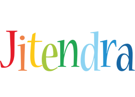 Jitendra birthday logo