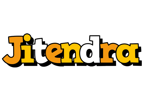 Jitendra cartoon logo