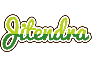 Jitendra golfing logo