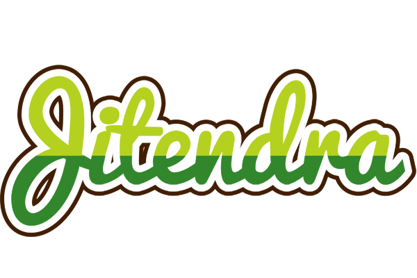 Jitendra golfing logo