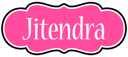 Jitendra invitation logo