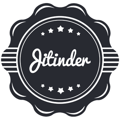 Jitinder badge logo