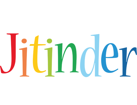 Jitinder birthday logo