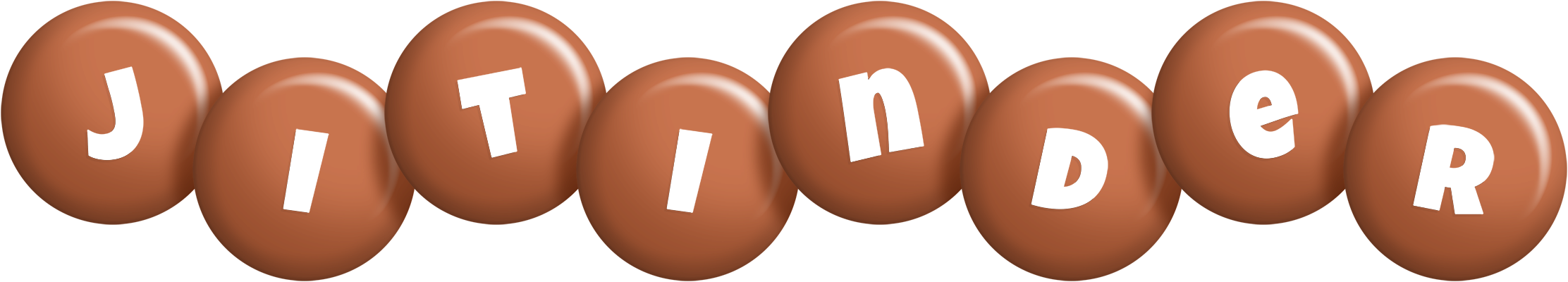 Jitinder candy-brown logo