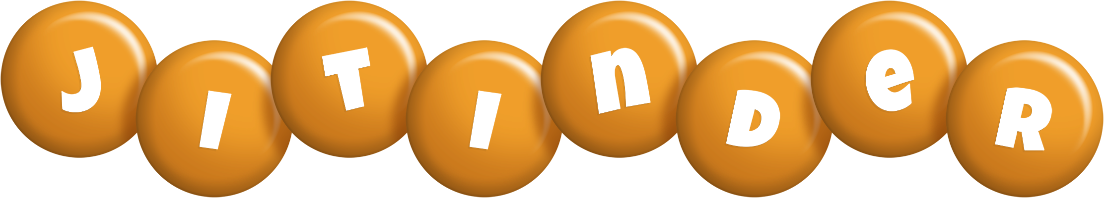 Jitinder candy-orange logo