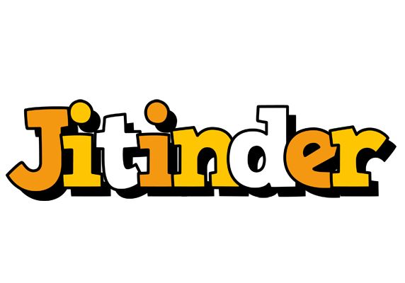 Jitinder cartoon logo