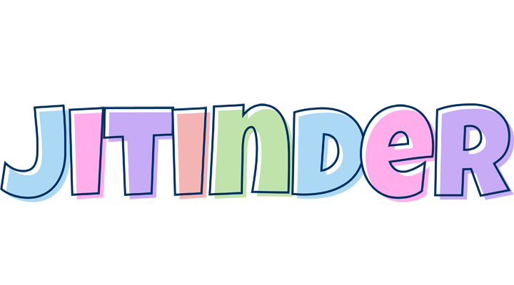 Jitinder pastel logo