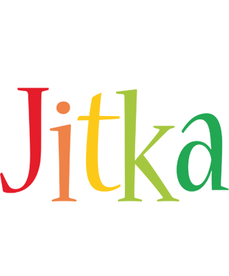 Jitka birthday logo