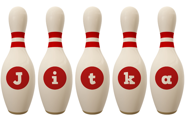 Jitka bowling-pin logo