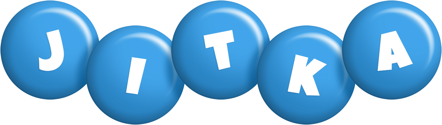 Jitka candy-blue logo