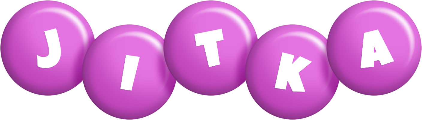 Jitka candy-purple logo