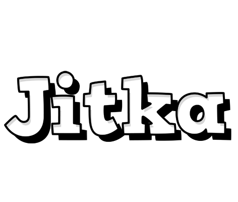 Jitka snowing logo