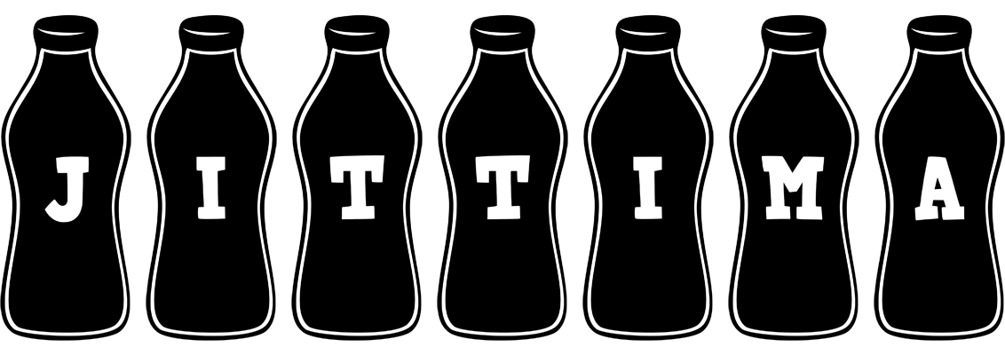 Jittima bottle logo