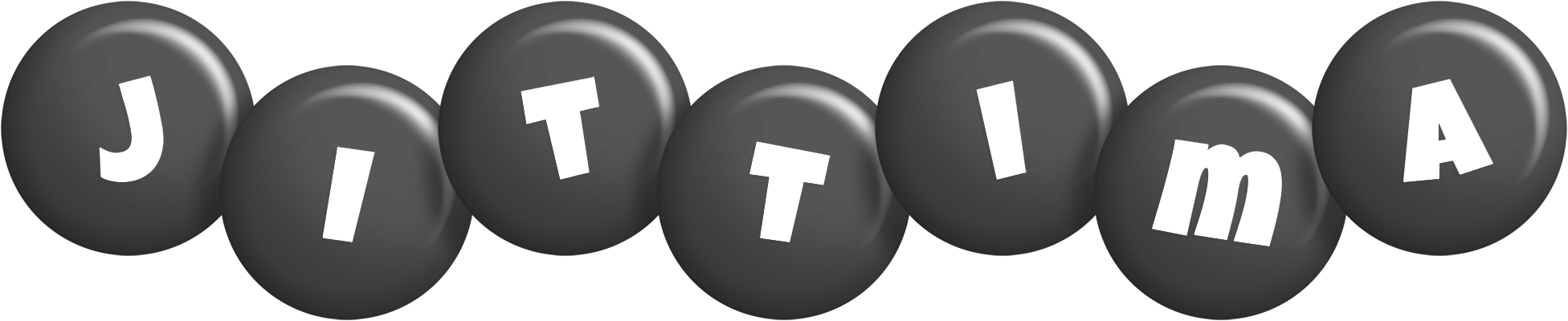 Jittima candy-black logo