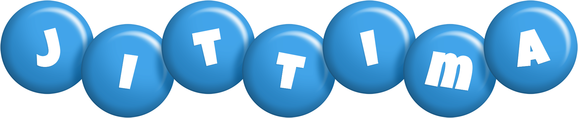Jittima candy-blue logo