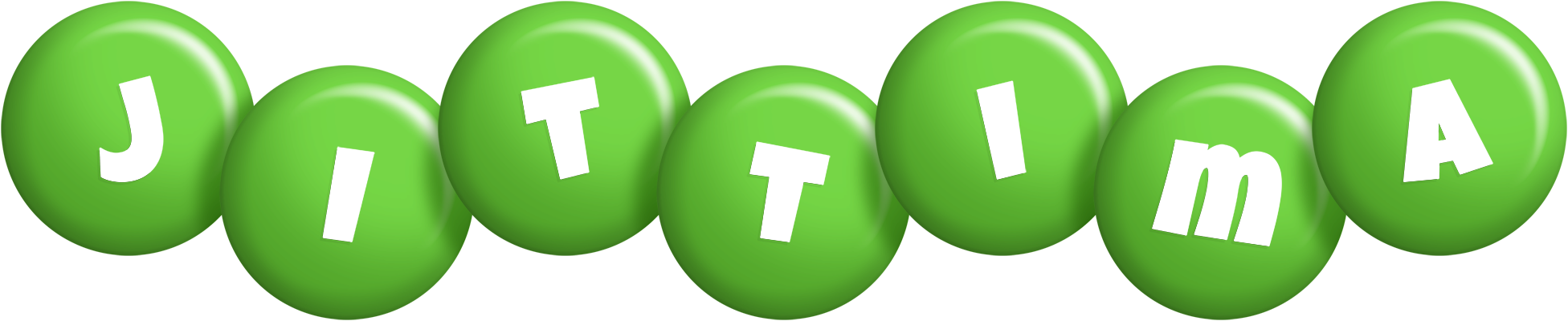 Jittima candy-green logo