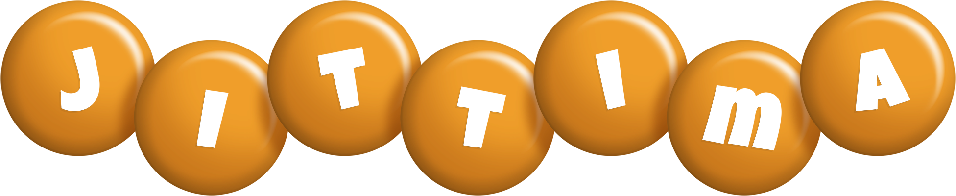 Jittima candy-orange logo
