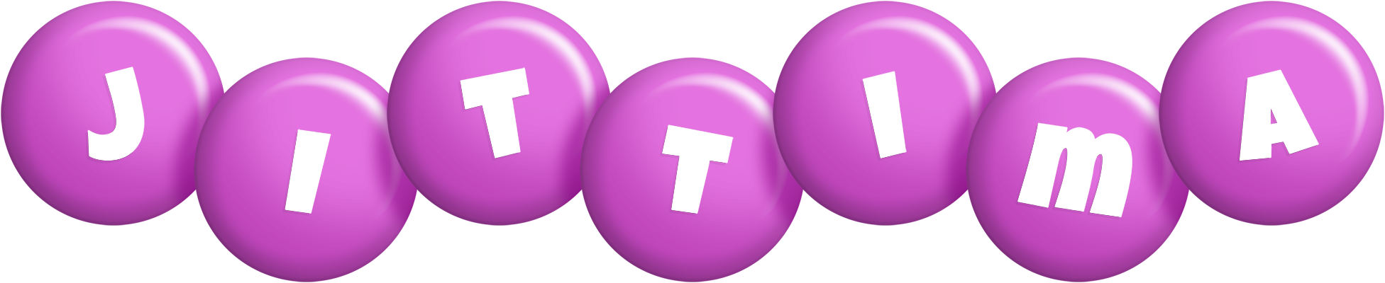 Jittima candy-purple logo