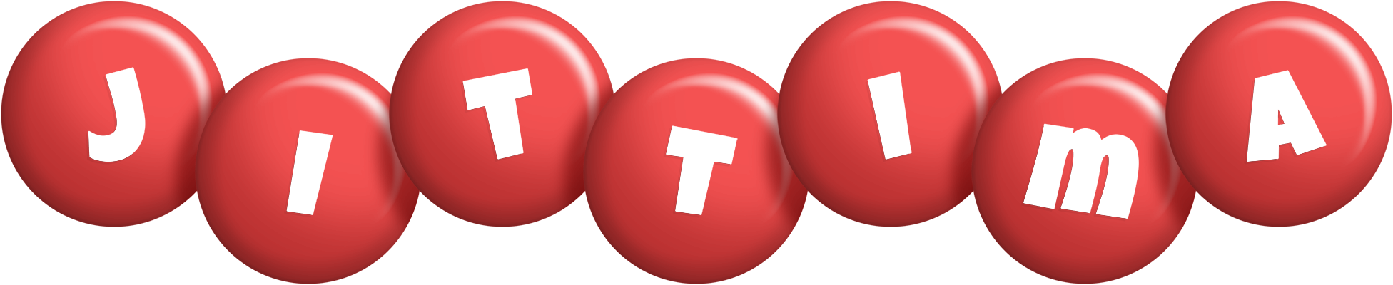 Jittima candy-red logo