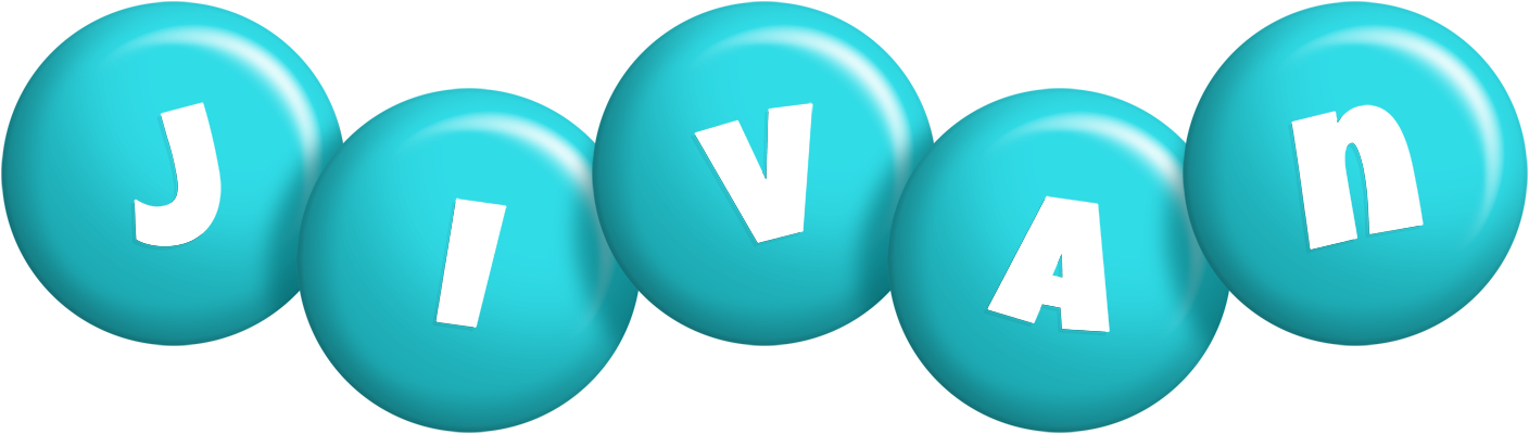 Jivan candy-azur logo