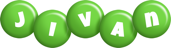 Jivan candy-green logo