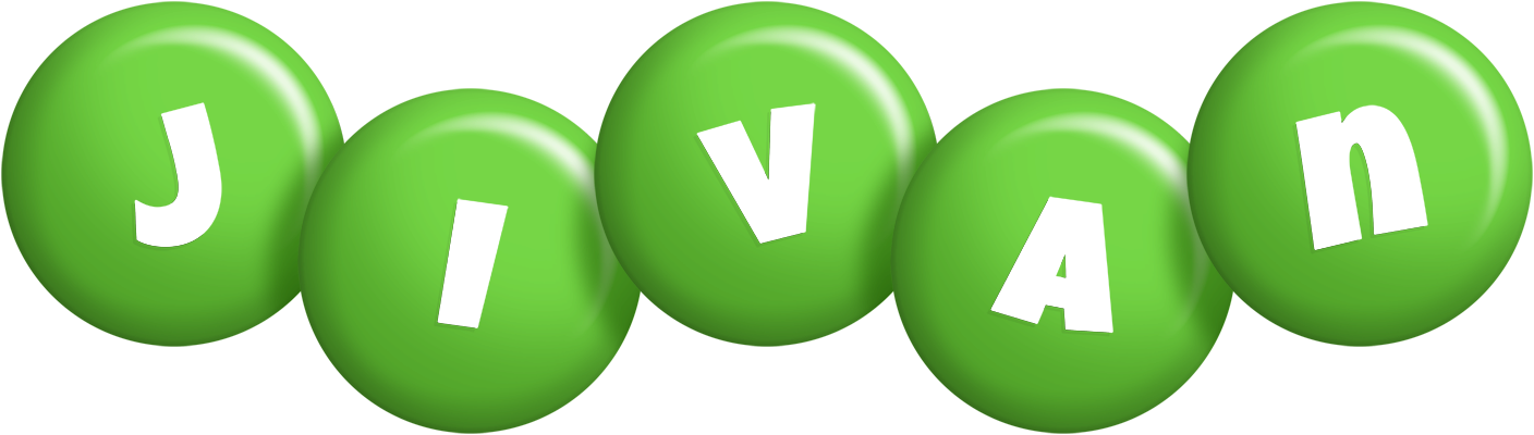 Jivan candy-green logo